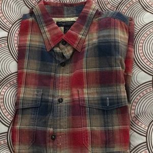 Banana Republic plaid Utility Shirt